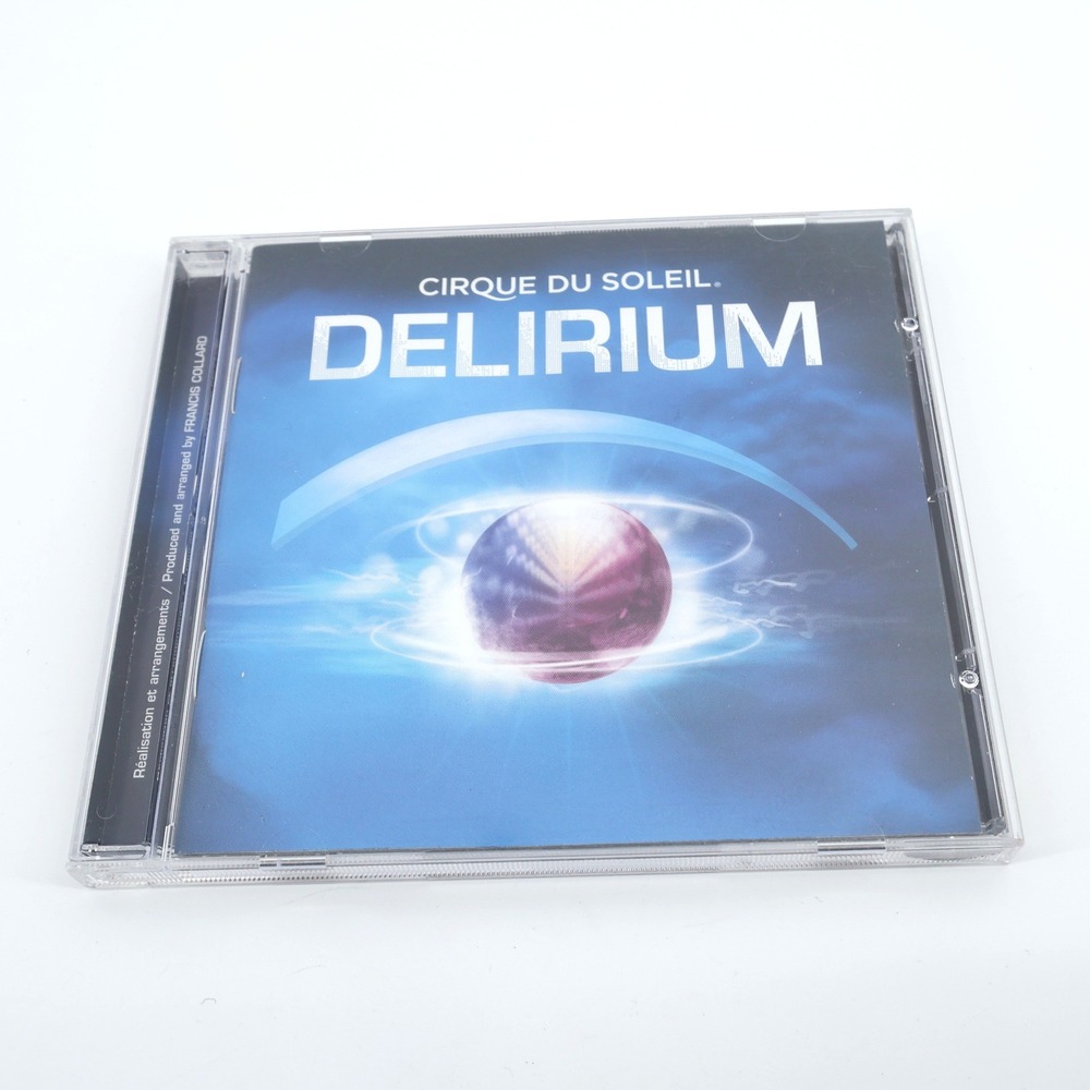 Cirque du Soleil Delirium Soundtrack Audio CD‎ Blue Unisex OS